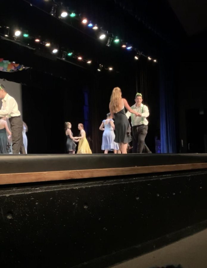 C Wing Dance Troupe Performs In Baggett Theatre