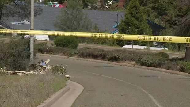 A photo captured by a CBS News reporter, documenting the unfolding events on the scene. Photo Credit: CBS News